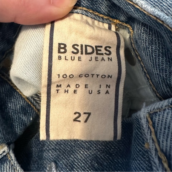 B Sides Marcel Patchwork Jeans, Size 27, LNWT - Picture 6 of 10